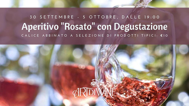 aperitivo rosato degustazione