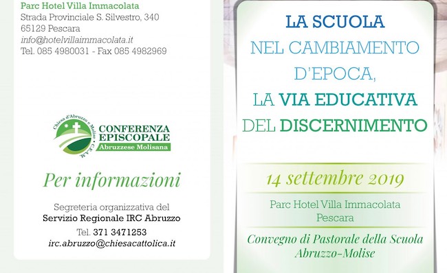 convegno pastorale 14 settembre 2019