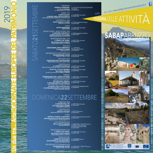 eventi sabap gep 2019