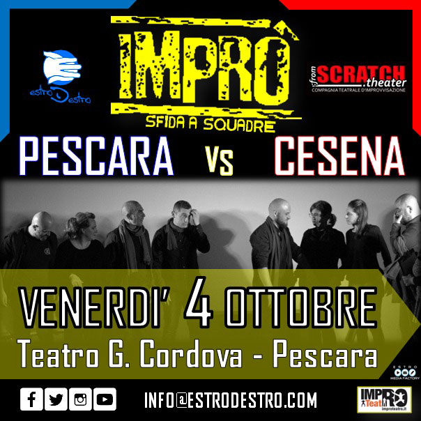 impro pescara cesena 4 ottobre 2019