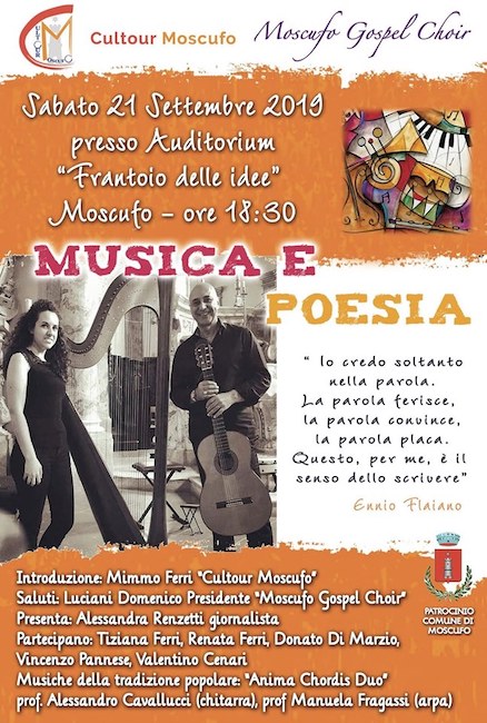 musica e poesia Moscufo