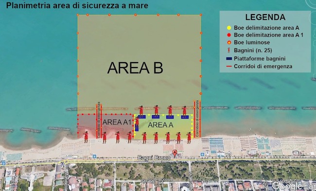 planimetria mare montesilvano