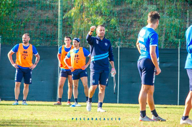 allenamento pescara 17 ottobre 2019