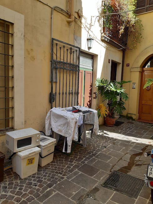 blitz appartamento Chieti