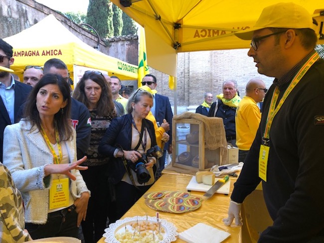 Allevatori e agricoltori d'Abruzzo oggi al Circo Massimo