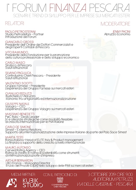 forum finanza 3 ottobre 2019