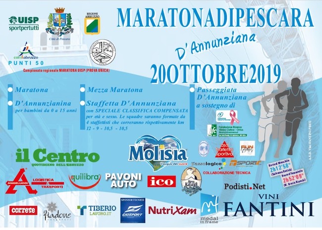 maratona di Pescara 2019