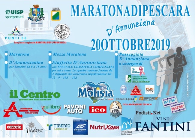 maratona di Pescara 2019