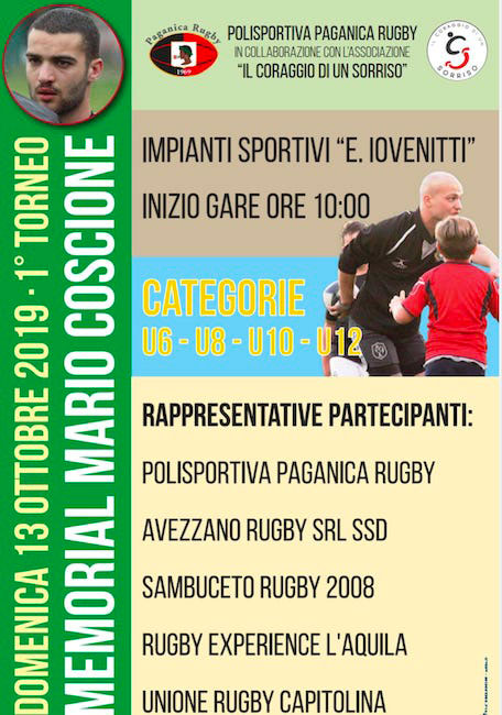 memorial coscione paganica 2019