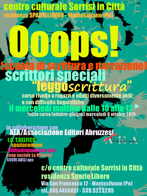 Progetto innovativo di scrittura creativa e disabilità a Montesilvano