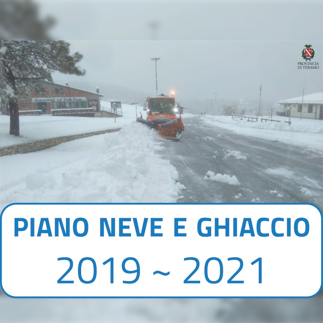 piano neve ghiaccio provincia teramo 2019-2021