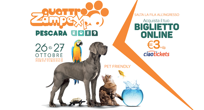 quattrozampexpo pescara 2019