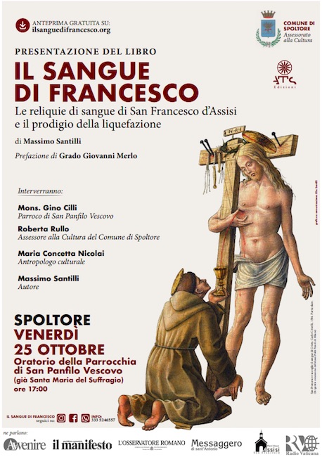 il sangue di francesco 25 ottobre 2019