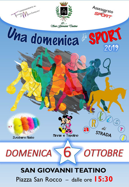 Una Domenica di Sport a 2019 San Giovanni Teatino