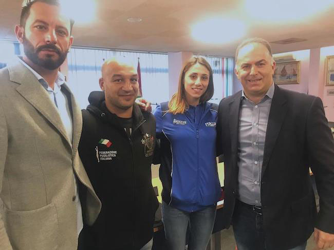 sindaco e assessore con di giacomo e terra