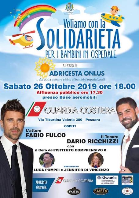 voliamo solidarietà 26 Ottobre 2019