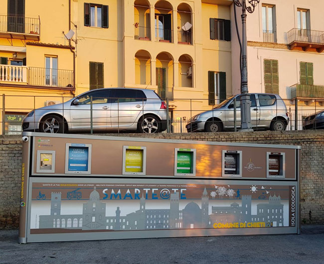 Isola ecologica via da guardiagrele chieti