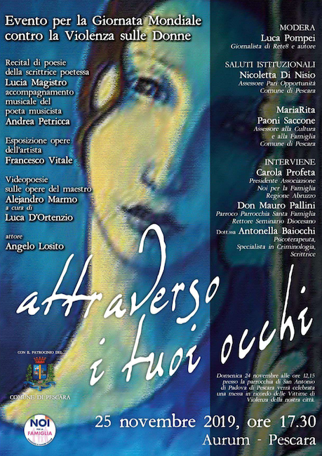 attraverso i tuoi occhi 25 novembre 2019