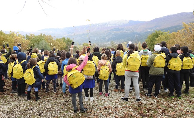 bambini zaino avventura