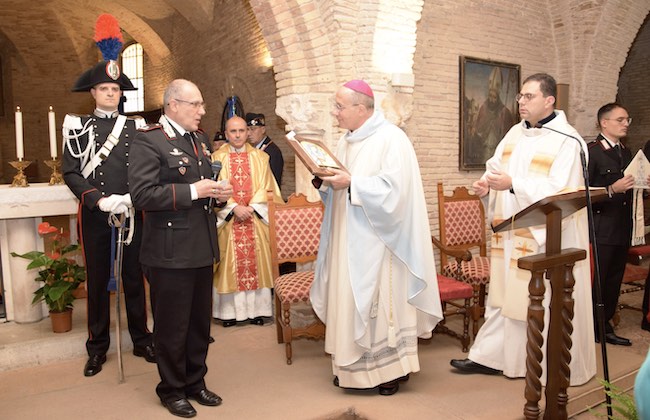 celebrazione virgo fidelis Chieti 21 novembre 2019