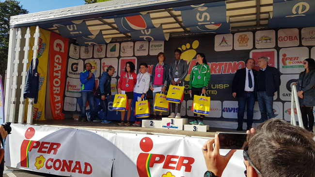 corsa di san martino 2019 podio donne