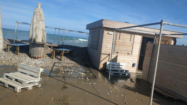 danni mareggiata fossacesia