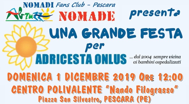 festa nomade 1 dicembre 2019