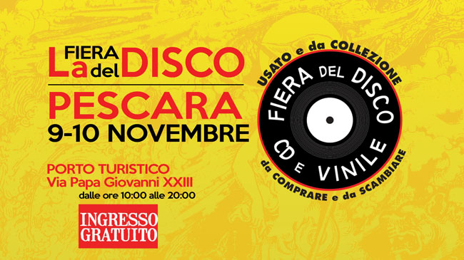 fiera del disco Pescara 2019