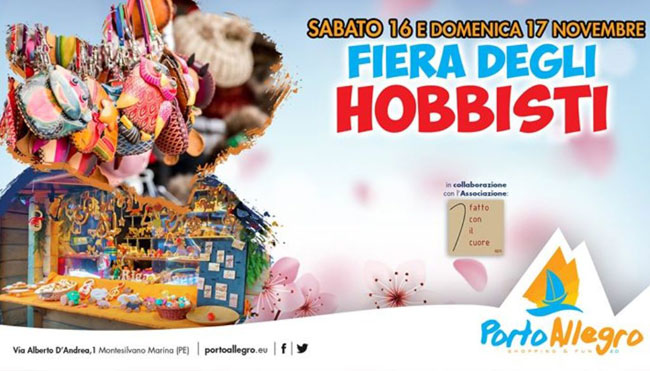 fiera hobbisti 16-17 novembre 2019
