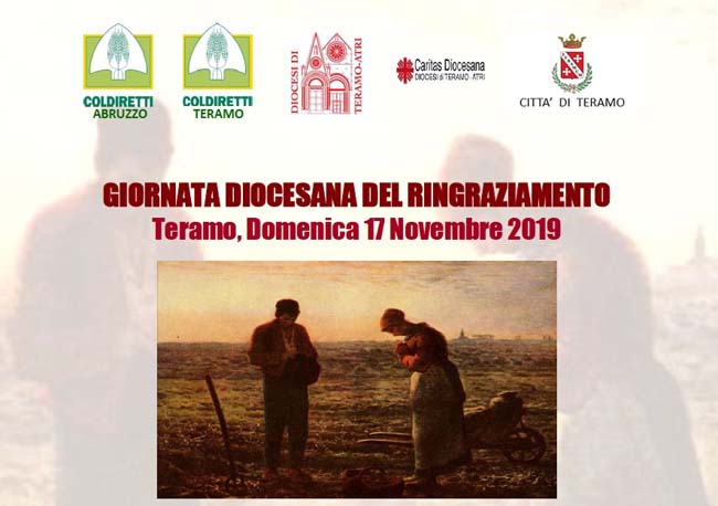 giornata regionale del ringraziamento teramo 17 novembre 2019