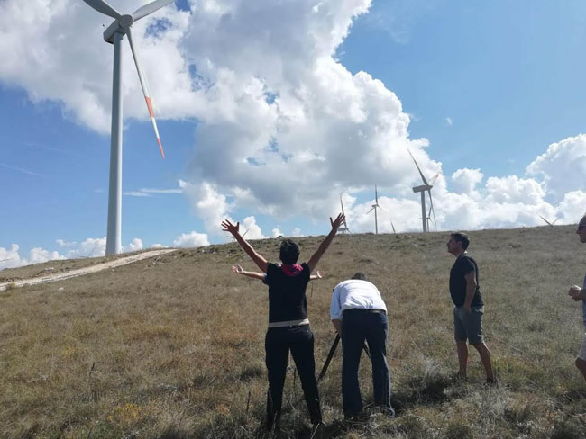 i guerrieri momento riprese