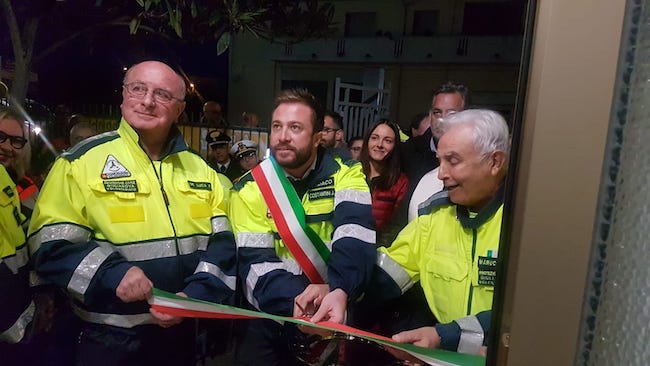 inaugurazione coc e sede protezione civile giulianova
