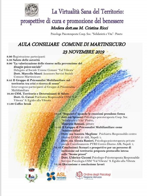 Martinsicuro, si parla di benessere del paziente psichiatrico Martinsicuro, si parla di benessere del paziente psichiatrico