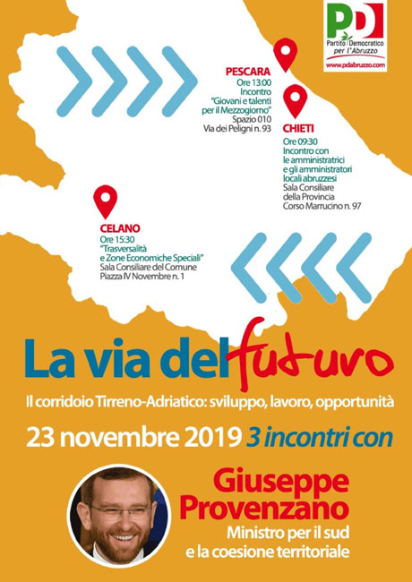 provenzano visita abruzzo