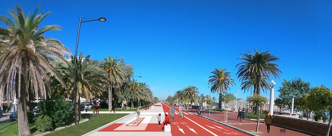 rendering lungomare monumentale