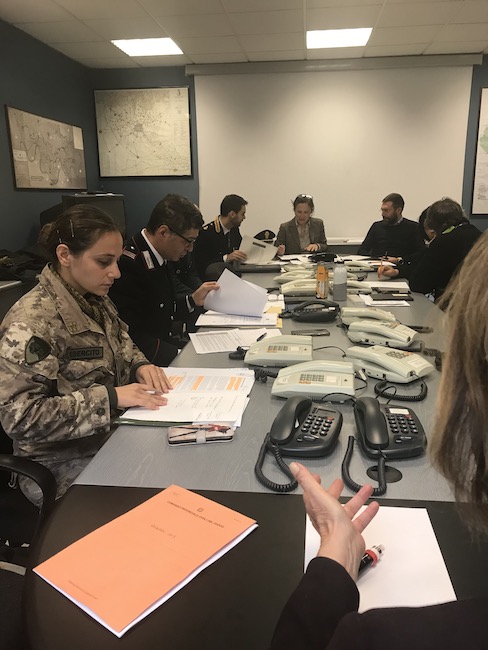 riunione operativa Lodi
