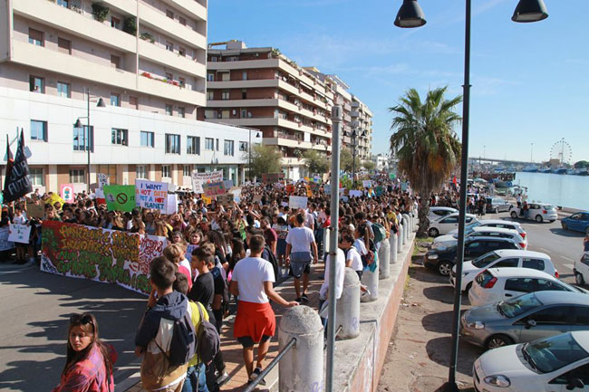 sciopero globale per il clima Pescara