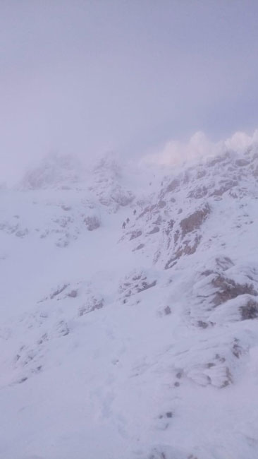 soccorso gran sasso 20 novembre 2019