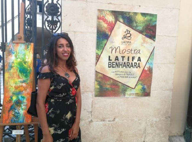 Sulmona, nel complesso della SS, Annunziata la mostra personale di Latifa Benharara
