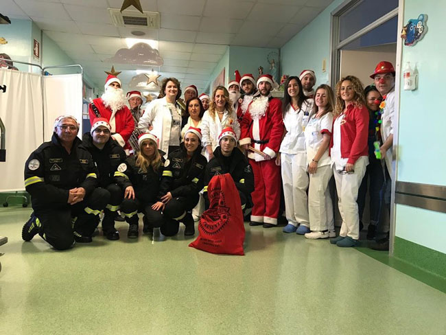 banda dei babbi natale Pescara