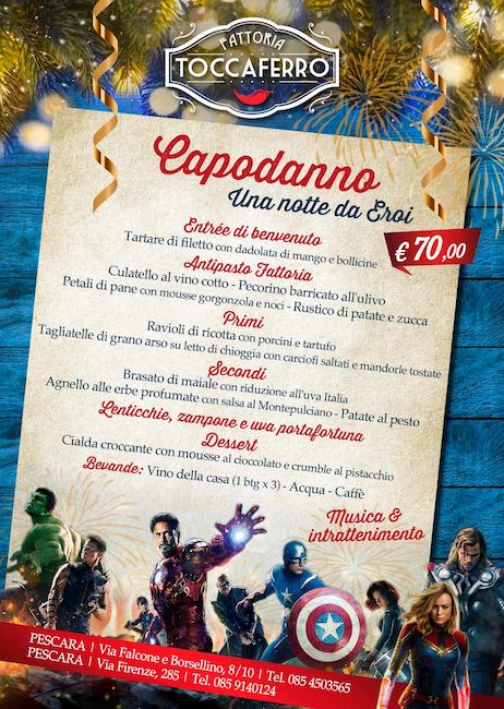 capodanno 2020 toccaferro pescara