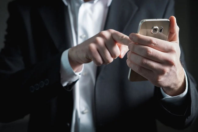 commerciante uomo d'affari