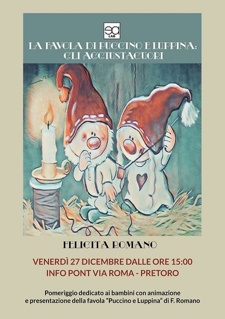 Pretoro, Felicita Romano presenta la sua "favola"