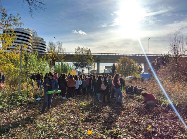 Fridays For Future al giardino fluviale
