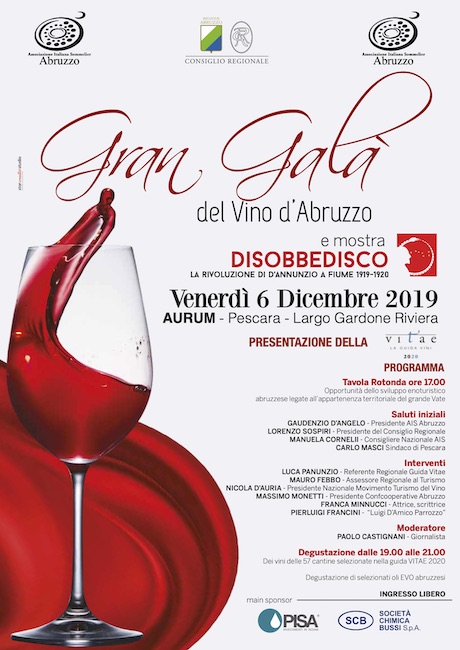 gran galà del vino d'Abruzzo 2019