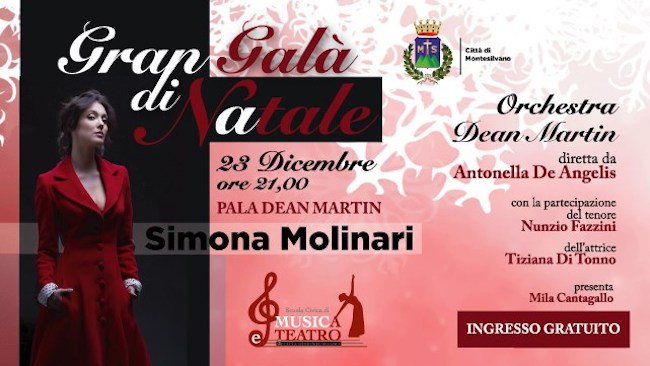 gran galà natale montesilvano 23 dicembre 2019