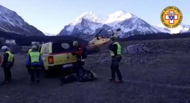 incidente alpinistico