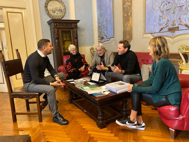 incontro giornalisti olandesi