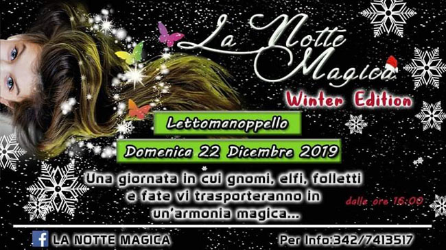 la notte magica winter edition lettomanoppello 2019