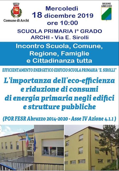 locandina evento scuola